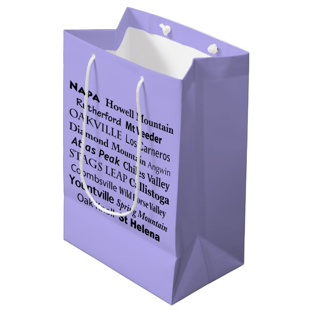Napa Sonoma Vin Sac cadeau (Devant Angle)
