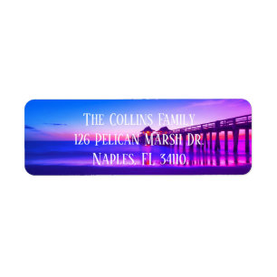 Naples Florida Retourner les étiquettes d'adresse