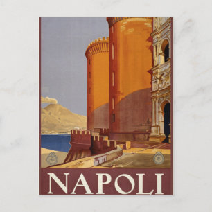 Naples Vintage Naples Italie Carte postale