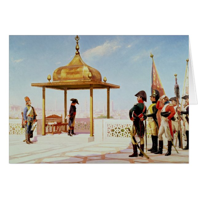 Napoléon au Caire, 1798 (Devant horizontal)