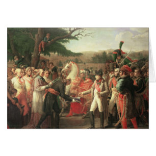 Napoleon Bonaparte recevant les clés