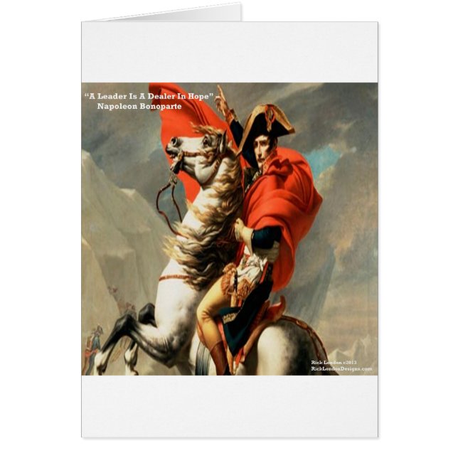 Napoléon & citation "dirigeant" (Devant)