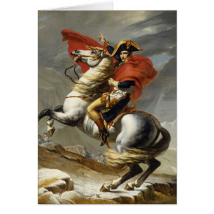 Napoléon croisant le passage grand de St Bernard