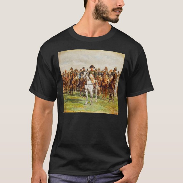 Napoléon et son T-shirt classique d'état-major (Devant)