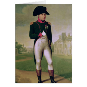 Napoléon I devant le château de Malmaison