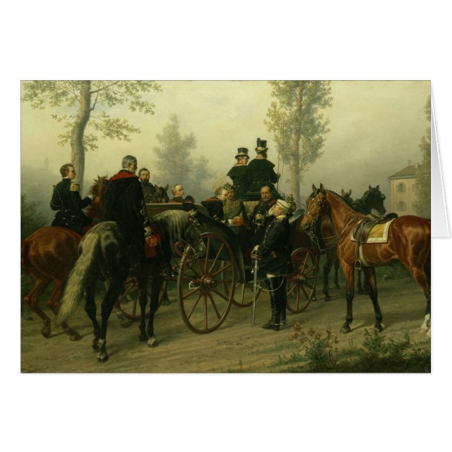 Napoléon III et Bismarck (Devant horizontal)
