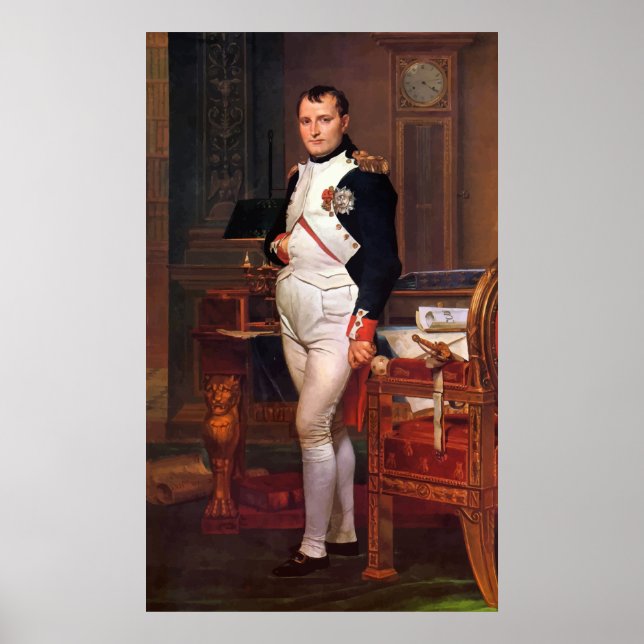 Napoléon Poster Dans Son Étude (Devant)