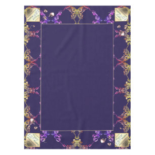 Nappe 18e anniversaire Porcelaine Cat's Eye Blue Centre