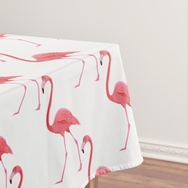 Nappe "60x84" Flamant rose Tropical Rose (In Situ)