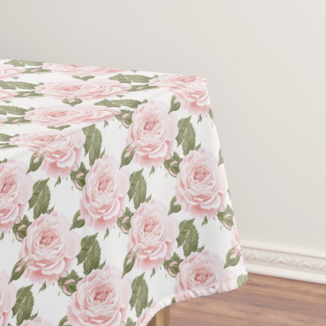 Nappe "60x84" Roses roses Vintages (In Situ)