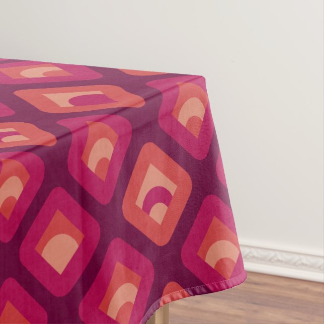 Nappe 70s retro sunset cubes (In Situ)