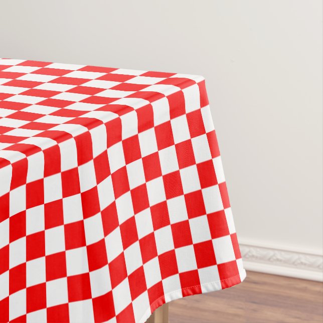 Nappe À carreaux rouges et blancs (In Situ)
