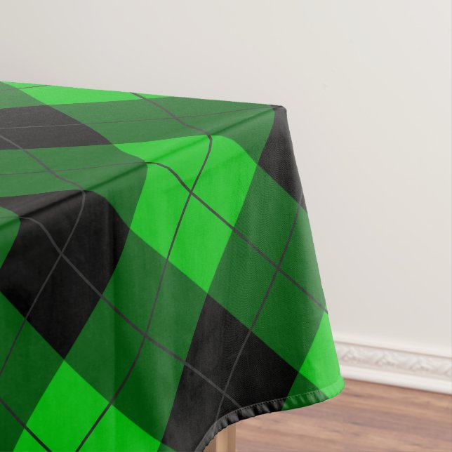Nappe à carreaux verts (In Situ)