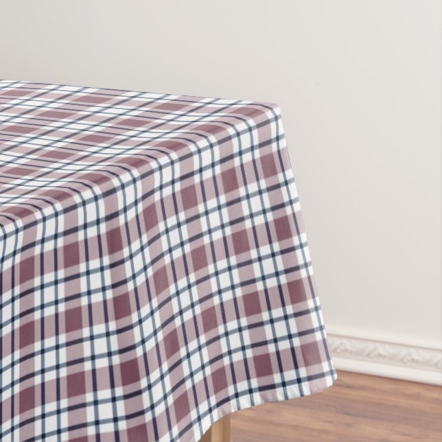 Nappe À damiers rétro gris motif gris clair (In Situ)