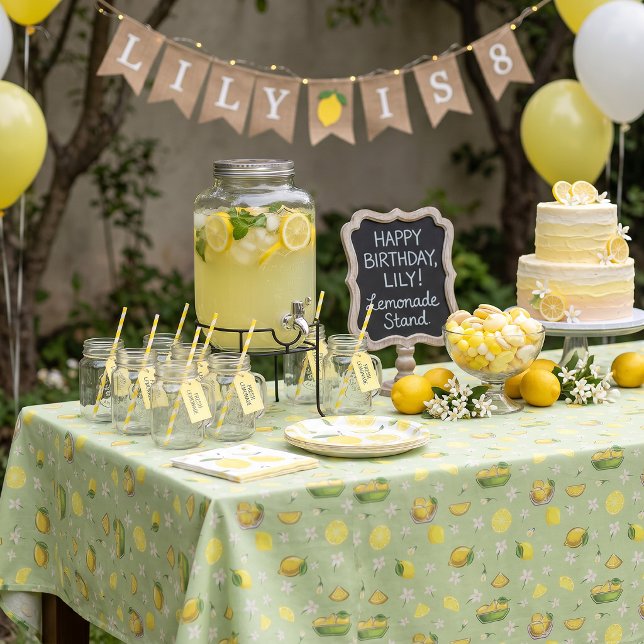 Nappe à motif citron d'été (Créateur téléchargé)