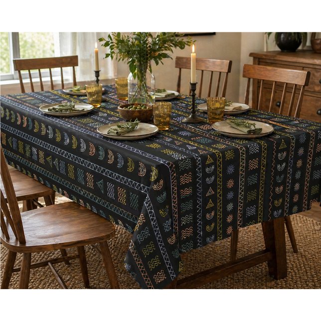 Nappe à motif d'art populaire scandinave (Créateur téléchargé)