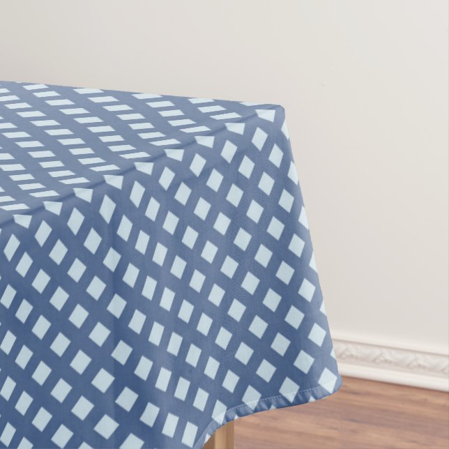 Nappe à motif en coupe transversale bleue (In Situ)