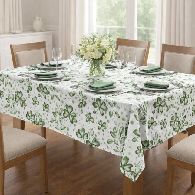 Nappe à motif trèfle vert (Créateur téléchargé)