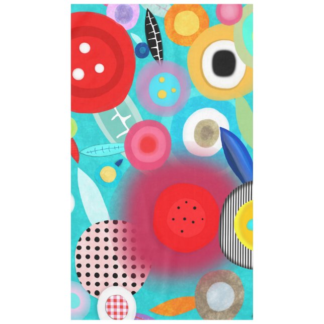 Nappe à pois rouges (Devant)