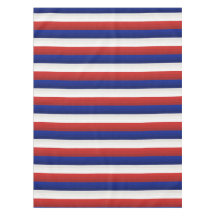 Nappe à rayures dégradé rouge blanc bleu