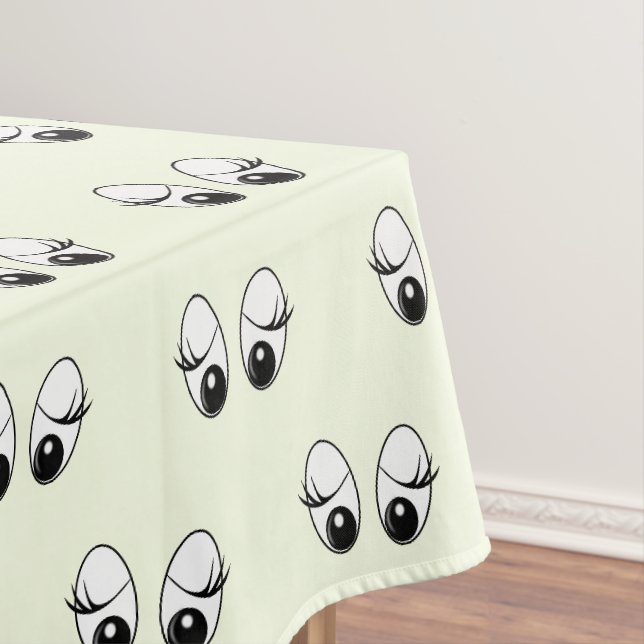 Nappe à yeux drôles ou choisissez la couleur (In Situ)