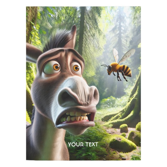 Nappe Abeille couchée Imaginaire mignonne (Devant)