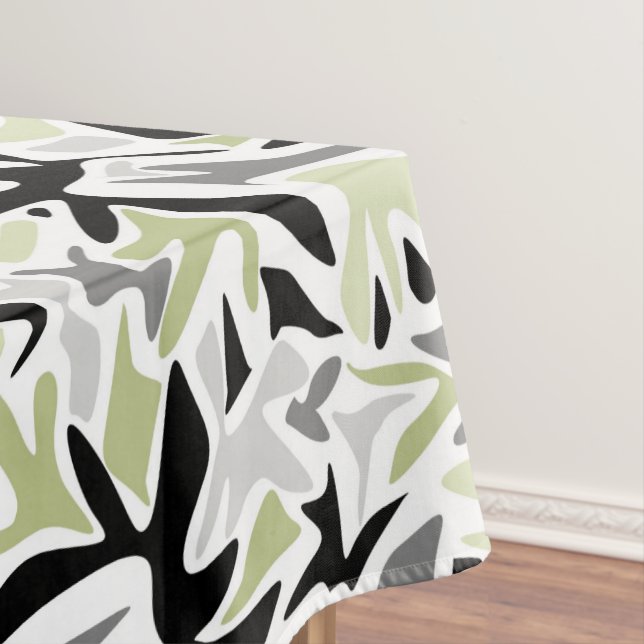 Nappe Abstract, Black and Green, Youth, Modern, Creative (In Situ)
