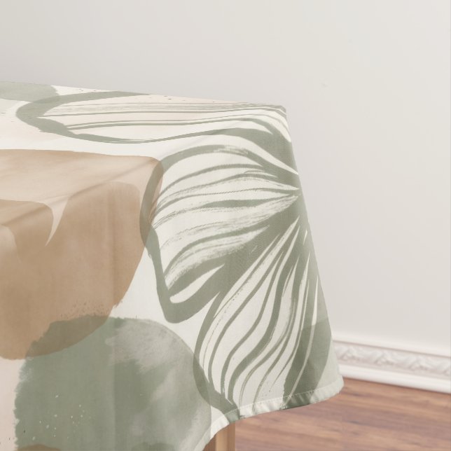 Nappe Abstract Gouache Floral Composition (In Situ)