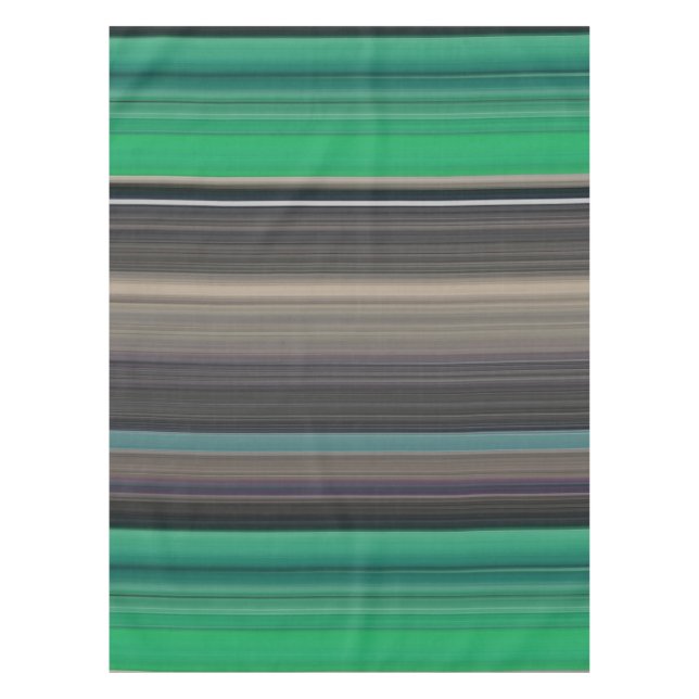 Nappe Abstrait #1 : Vert et gris (Devant)