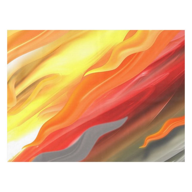 Nappe Abstrait coloré (Devant (Horizontal))