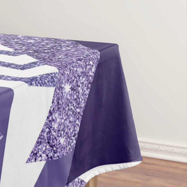 Nappe abstrait Cool des années 80 | Motif de formes de p (In Situ)