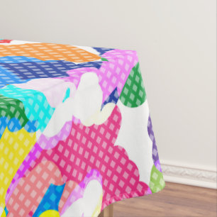 Nappe Abstrait multicolore