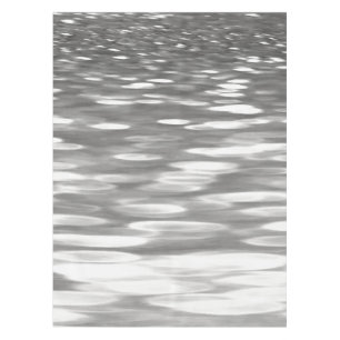 Nappe Abstrait n° 3 : brillant gris argenté