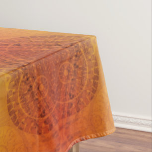 Nappe Acceptation Médaillons de saumons rouges orange