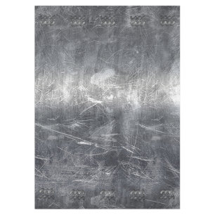 Nappe Acier argenté affligé par signe de zodiaque de