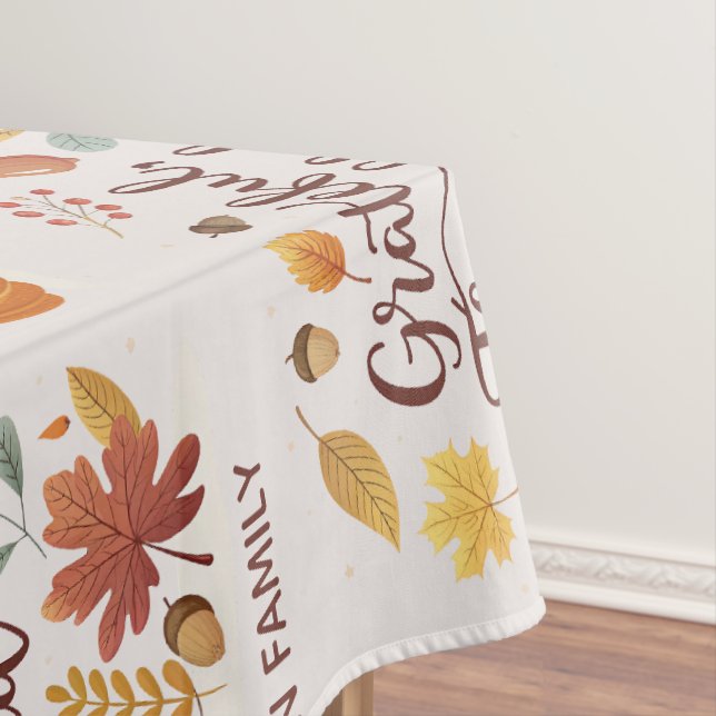 Nappe Action de grâce remerciements bénédictions automne (In Situ)