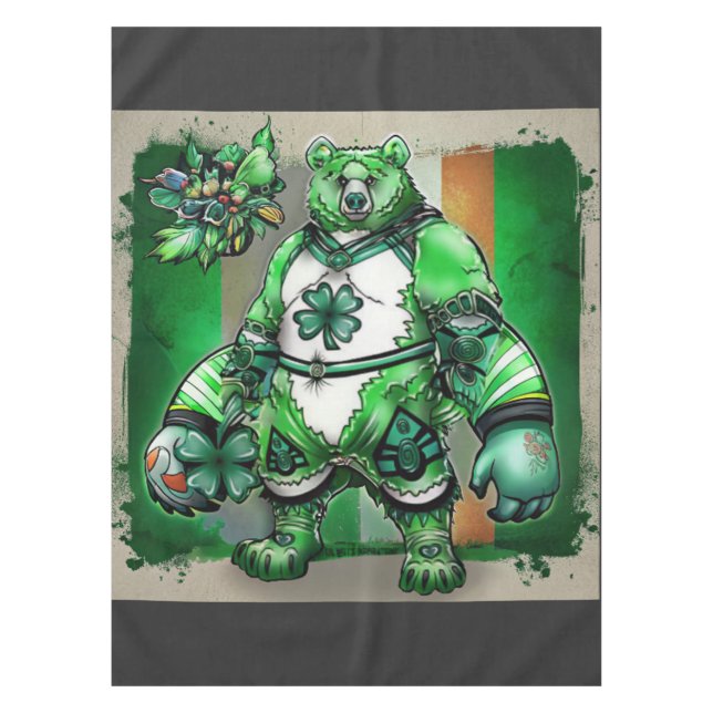 Nappe Adoptez l'esprit de l'Irlande à la Saint-Patrick (Devant)