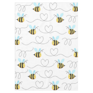 Nappe Adorable gaffez le motif d'abeille