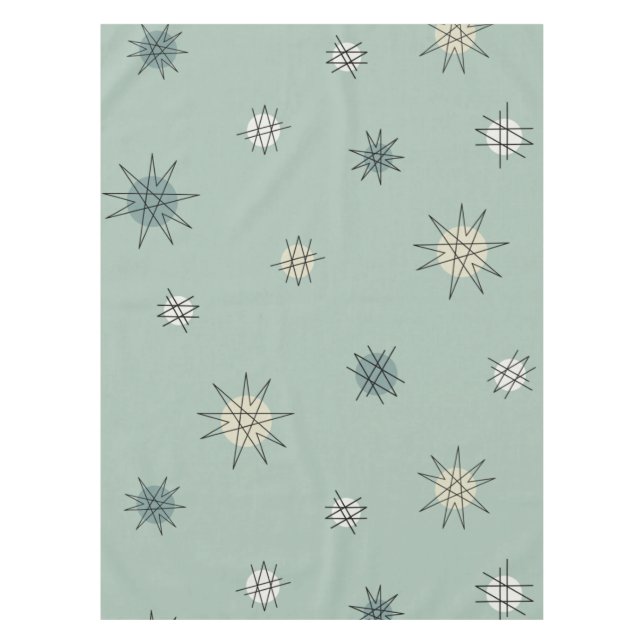 Nappe Age atomique Starburst Planètes Sage Green (Devant)