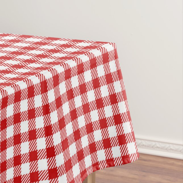 Nappe Agritourisme rustique Rouge Petite En vichy Plaid (In Situ)