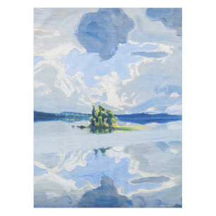 Nappe Akseli Gallen-Kallela - Nuages au-dessus d'un lac