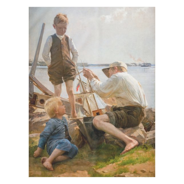 Nappe Albert Edelfeel - Constructeurs de navires (Devant)