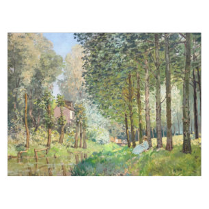 Nappe Alfred Sisley - Reposez le long du ruisseau