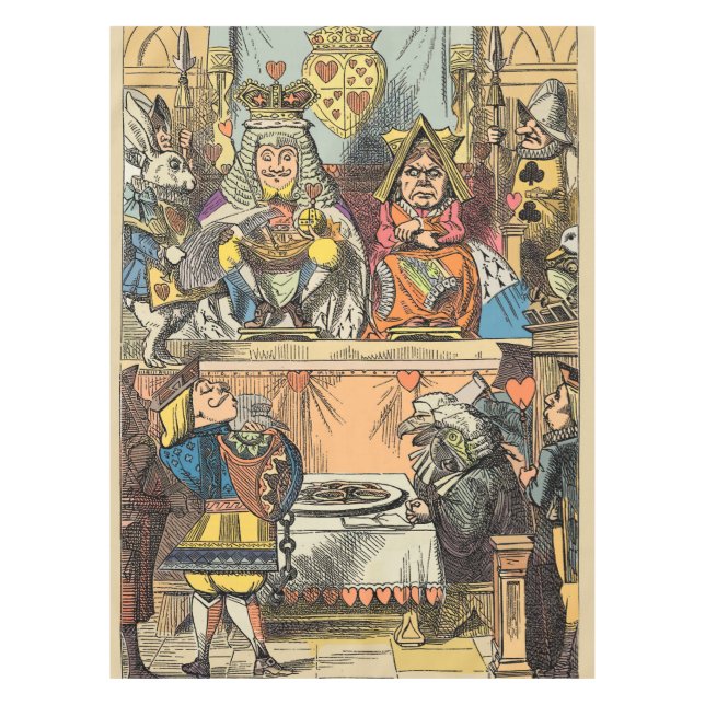 Nappe Alice à Wonderland Cheshire Cat Characters (Devant)