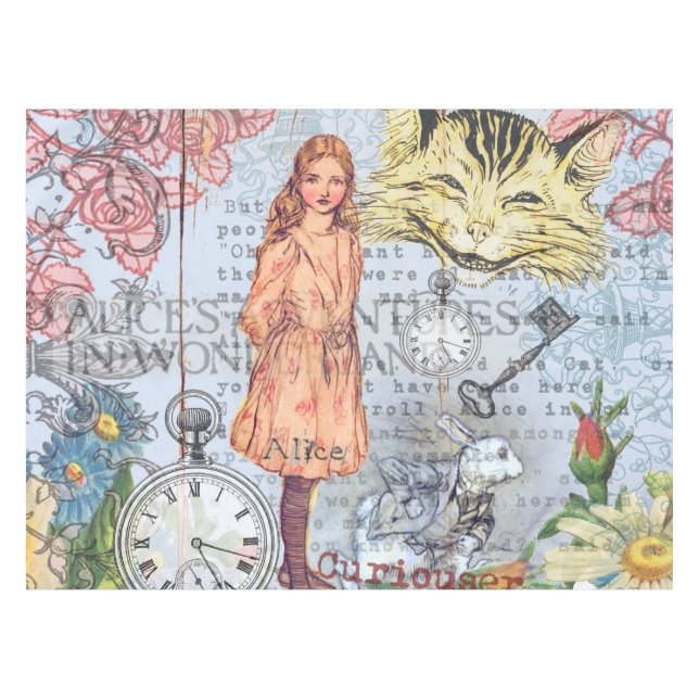 Nappe Alice au pays des merveilles Classique Cheshire Ra (Devant (Horizontal))