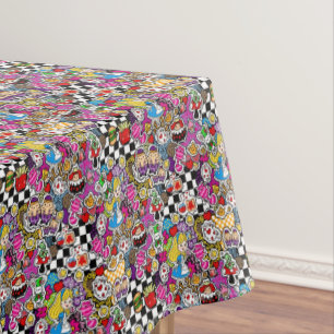Nappe Alice Wonderland Mad Hatter Cat Doodle