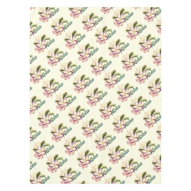 Nappe Aloha Plumeria (Devant)