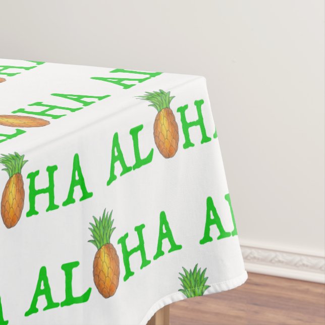 Nappe ALOHA Tropical Island Hawaiian Pineapple Hawaii (In Situ)