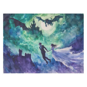 Nappe Amateurs de vol - Peinture aquarelle