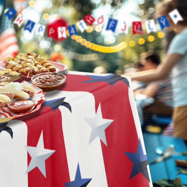 Nappe Américaine Rouge Blanc Bleu Étoiles Et Rayures (Créateur téléchargé)